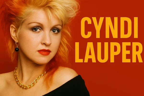 Imagine articol despre Cyndi Lauper