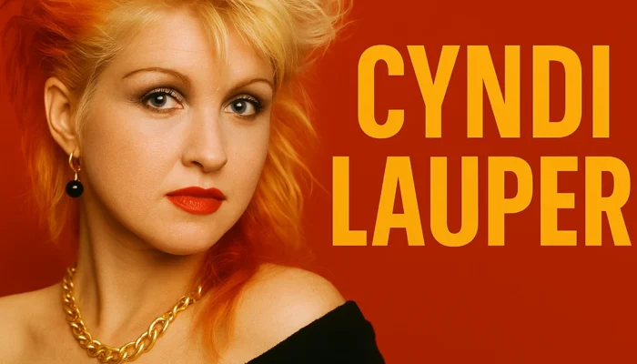 Imagine articol despre Cyndi Lauper