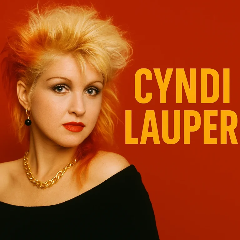 Imagine articol despre Cyndi Lauper
