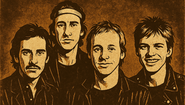 Imagine articol despre Dire Straits