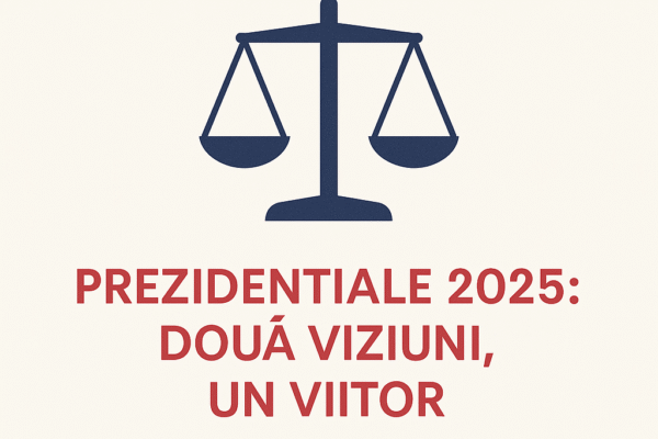 Imagine articol despre Alegerile Prezidențiale 2025: Două Viziuni, Un Viitor – Analiză Comparativă Nicușor Dan vs. George Simion