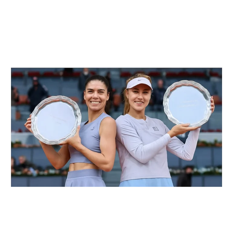 Sorana Cîrstea și Anna Kalinskaya – Campioane la dublu în turneul WTA 1000 de la Madrid!