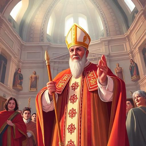 Imagine articol despre Papa Leon XIV: Un Suveran Pontif Modern în Era Digitală