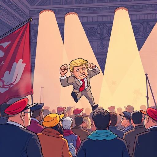 Imagine articol despre Trump își apără realizările economice în fața nemulțumirii populației