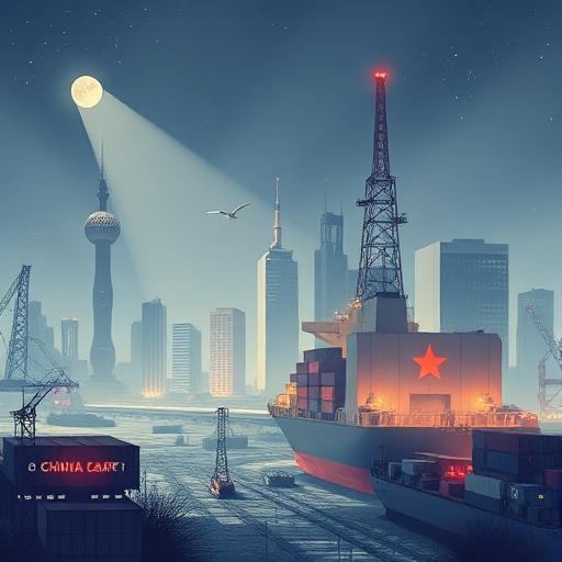 Imagine articol despre China înregistrează un surplus comercial record de 1,2 trilioane de dolari în 2025