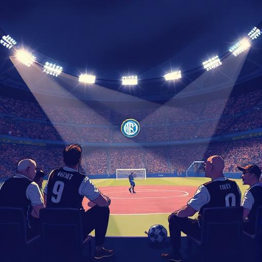 Imagine articol despre Inter Milano, pregătiri pentru play-off-ul din Champions League