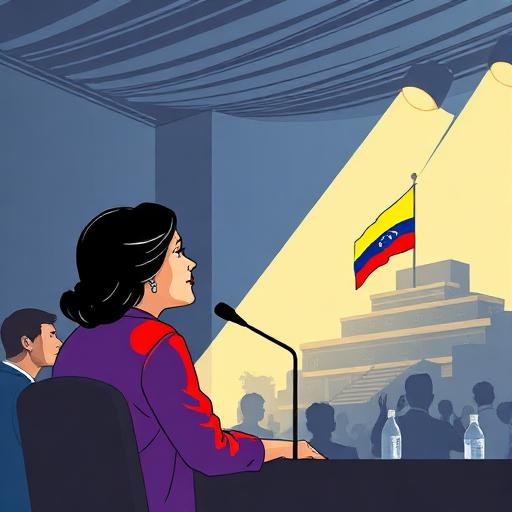 Imagine articol despre María Corina Machado anunță o nouă eră pentru Venezuela