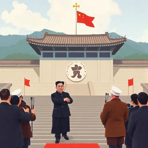 Imagine articol despre Vizita simbolică a fiicei lui Kim Jong Un la mausoleul Kumsusan