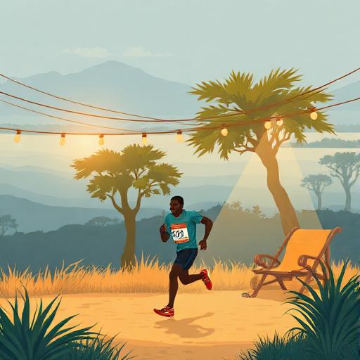 Sabastian Sawe, erou al maratonului, sărbătorit acasă în Kenya