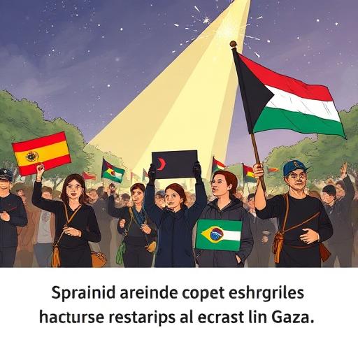 Spania și Brazilia protestează împotriva răpirii activiștilor din Gaza