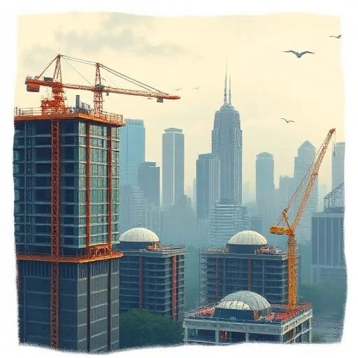 Imagine articol despre Accident de construcție în apropiere de Bangkok: îngrijorări crescute privind siguranța