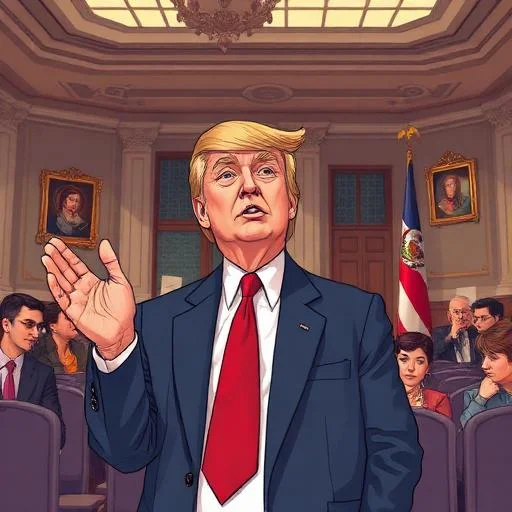 Imagine articol despre Donald Trump își anunță intenția de a vizita Ungaria în contextul alegerilor