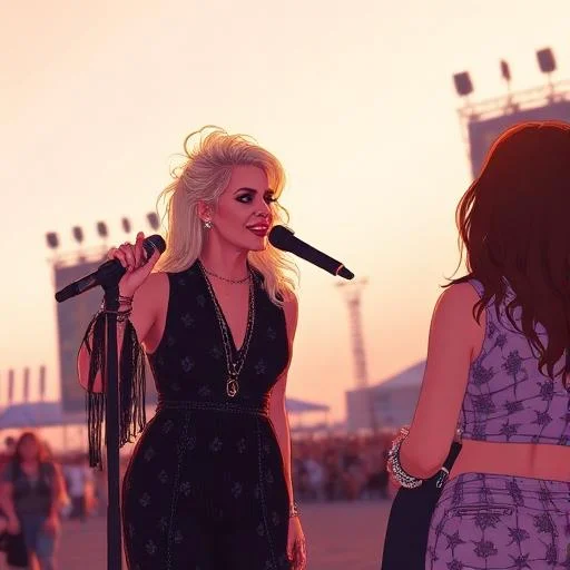 Madonna surprinde la Coachella alături de Sabrina Carpenter