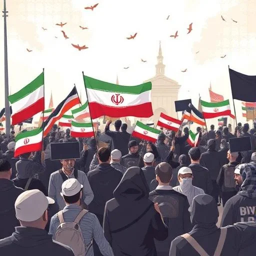 Imagine articol despre Protestele din Iran: Bilanț tragic și reacții internaționale