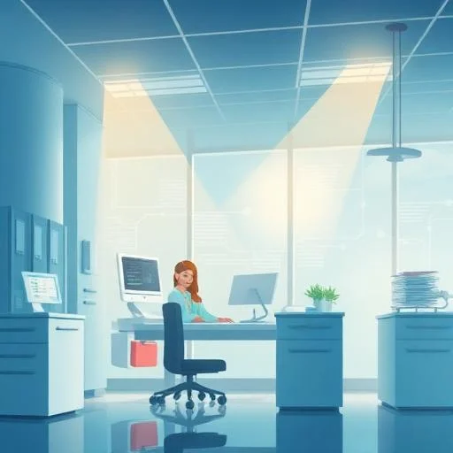 Imagine articol despre Transformările sistemului medical european prin inteligența artificială în 2025