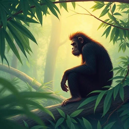 Un moment de speranță pentru urangutanii din Sumatra: prima traversare a unui pod de vegetație